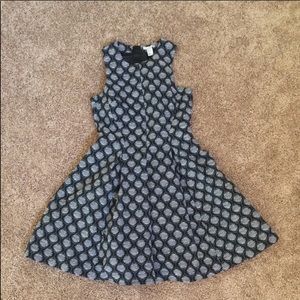 H&M Navy Dress Size 10